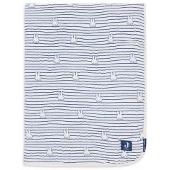 Couverture berceau gaze de coton 75 x 100 cm - Miffy