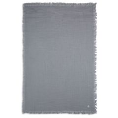 Couverture berceau Muslin Fringe 75 x 100 cm
