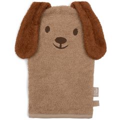 Gant de toilette éponge