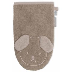 Gant de toilette éponge