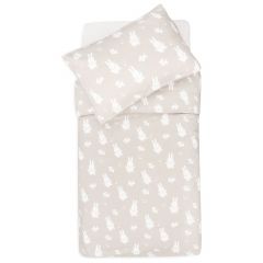 Housse de couette + taie d'oreiller 100x140 cm