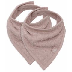 Lot de 2 bavoirs bandana éponge