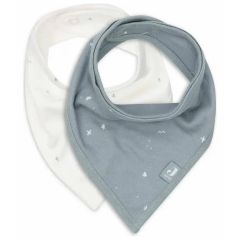 Lot de 2 bavoirs bandana