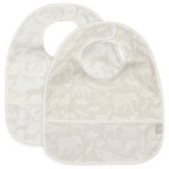 Lot de 2 bavoirs imperméables