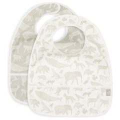 Lot de 2 bavoirs imperméables