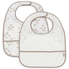 Lot de 2 bavoirs imperméables