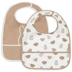 Lot de 2 bavoirs imperméables