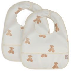 Lot de 2 bavoirs imperméables