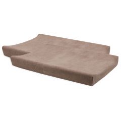 Lot de 2 housses pour matelas à langer éponge 50 x 70 cm