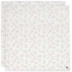Lot de 2 langes coton large 115 x 115 cm