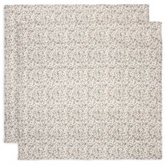 Lot de 2 langes coton large 115 x 115 cm