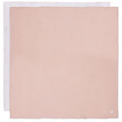 Lot de 2 langes coton large 115 x 115 cm