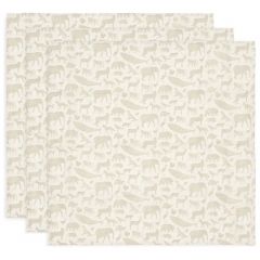 Lot de 3 langes coton small 70 x 70 cm