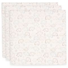 Lot de 3 langes coton small 70 x 70 cm