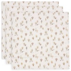 Lot de 3 langes coton small 70 x 70 cm