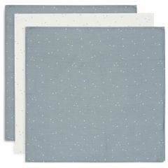 Lot de 3 langes coton small 70 x 70 cm