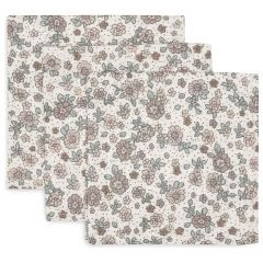 Lot de 3 serviettes coton 31 x 31 cm