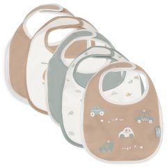 Lot de 5 bavoirs imperméables