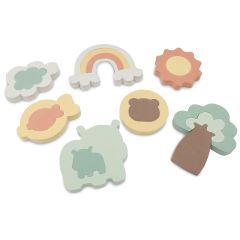 Puzzle de bain en mousse