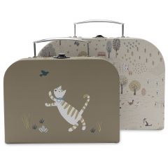 Valisettes à jouets (2 pièces)