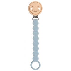 Attache-tétine bois/silicone