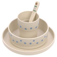 Coffret repas en PP/cellulose - 4pcs