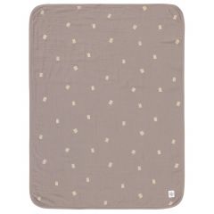 Couverture bébé en mousseline 75x100cm