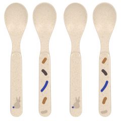 Cuillères PP/Cellulose - 4 pcs