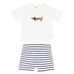 Ensemble pyjama à manches courtes - 6/12 mois