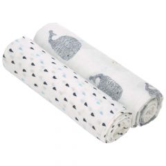 Set de 2 langes XL divinement doux