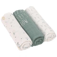 Set de 3 langes L divinement doux