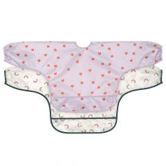 Lot de 2 bavoirs à manches longues