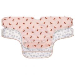 Lot de 2 bavoirs à manches longues