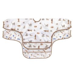 Lot de 2 bavoirs à manches longues