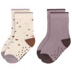 Lot de 2 paires de chaussettes antidérapantes - taille 27-30