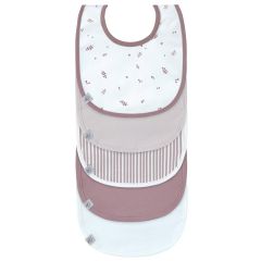 Lot de 5 bavoirs éponge imperméable
