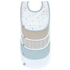 Lot de 5 bavoirs éponge imperméable