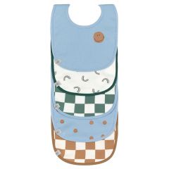 Lot de 5 bavoirs éponge imperméable