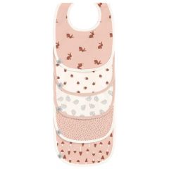 Lot de 5 bavoirs éponge imperméable