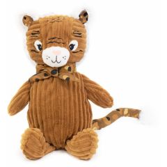 Peluche bébé en velours Simply (33cm) Spéculos Le Tigre
