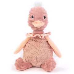Peluche bébé Simply (22cm) + boîte Pomélos L'Autruche