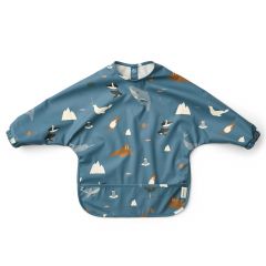 Bavoir à manches Merle