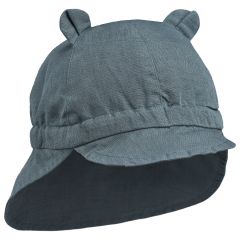 Chapeau de soleil en lin Gorm 3/6m