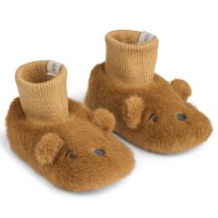 Chaussons peluche ours Beth - taille 16/17