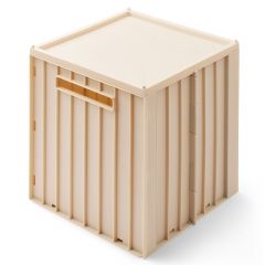 Cube de rangement avec couvercle Elijah