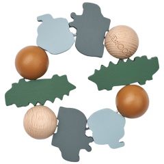 Hochet bracelet en bois Legend