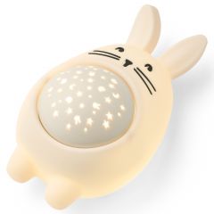 Lampe son et projecteur manuel lapin