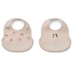 Lot de 2 bavoirs Ember