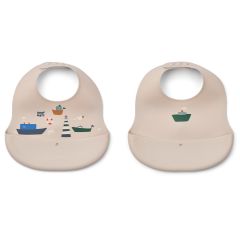 Lot de 2 bavoirs Ember