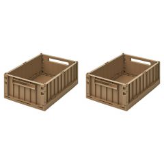 Lot de 2 boîtes de rangement Weston taille M